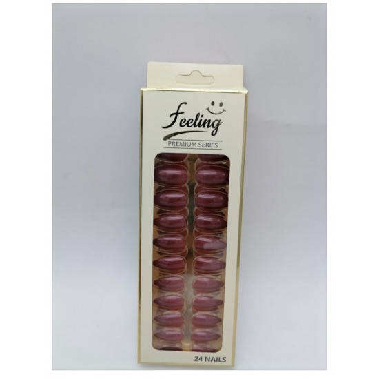 اظافر صناعية بلاصق ذاتي 24 ظفر