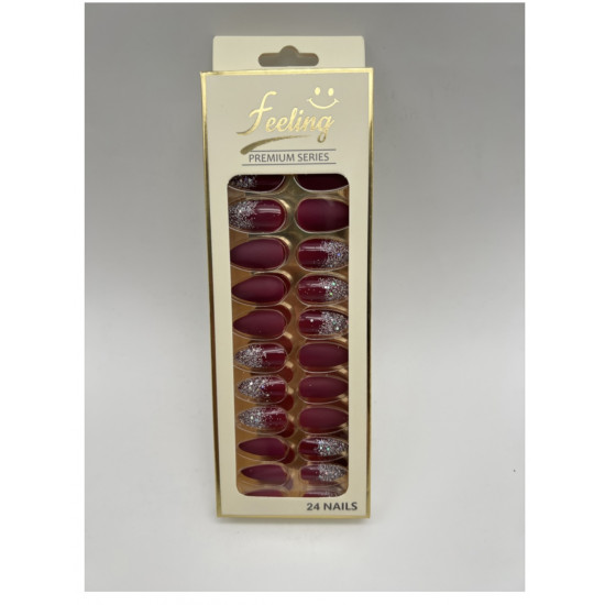 اظافر صناعية قليتر بلاصق ذاتي 24 ظفر