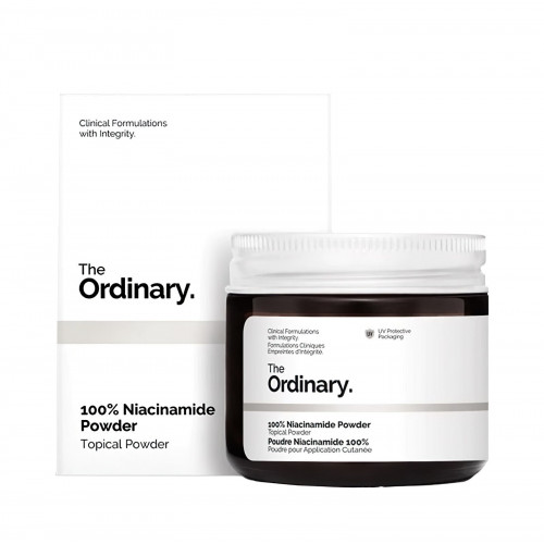 اوردنري مسحوق بودرة النياسيناميد 100٪ 20 جم اوردنري مسحوق بودرة النياسيناميد 100٪ 20 جم