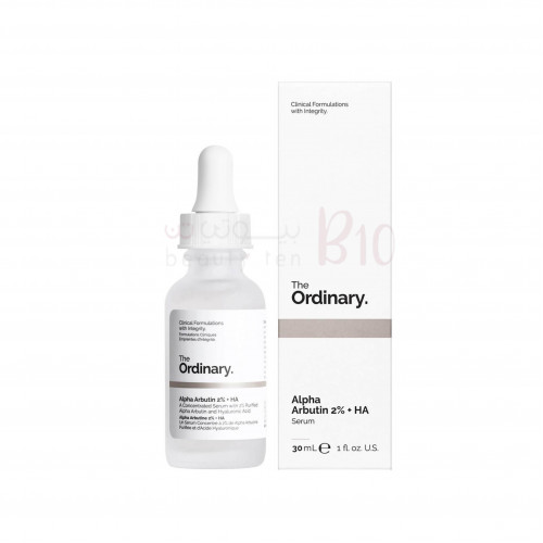 ذا أورديناري ألفا أربوتين 2٪ + HA سيروم مركّز 30 مل ذا أورديناري ألفا أربوتين 2٪ + HA سيروم مركّز 30 مل