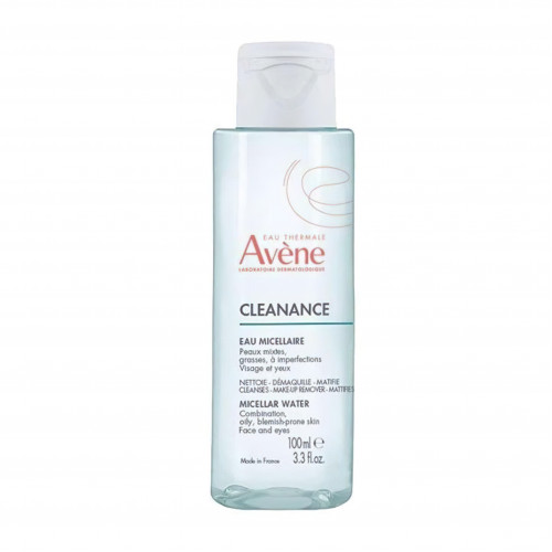ماء ميسيلار للوجه والعين من أفين كلينانس للبشرة المختلطة والدهنية 100 مل ماء ميسيلار للوجه والعين من أفين كلينانس للبشرة المختلطة والدهنية 100 مل