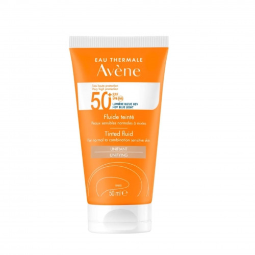 سائل واقي شمس ملون بعامل حماية50 من افين 50 مل سائل واقي شمس ملون بعامل حماية50 من افين 50 مل