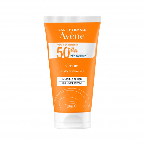 واقي شمس من افين بعامل حماية 50+ للبشرة الحساسة 50مل واقي شمس من افين بعامل حماية 50+ للبشرة الحساسة 50مل