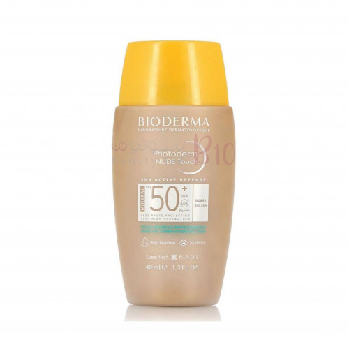 واقي شمس معدني ملون جولد  بعامل حماية 50من بيوديرما 40مل واقي شمس معدني ملون جولد  بعامل حماية 50من بيوديرما 40مل