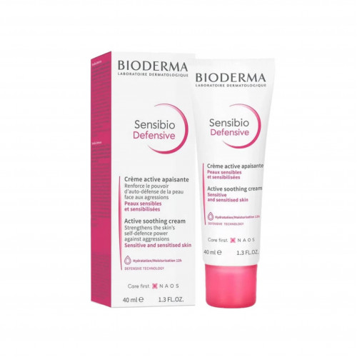 بيوديرما سينسيبيو كريم خفيف مهدئ ونشط  40 مل بيوديرما سينسيبيو كريم خفيف مهدئ ونشط  40 مل