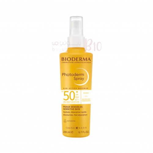 بخاخ واقي شمس بعامل حماية 50 SPF من بيوديرما - 200 مل بخاخ واقي شمس بعامل حماية 50 SPF من بيوديرما - 200 مل