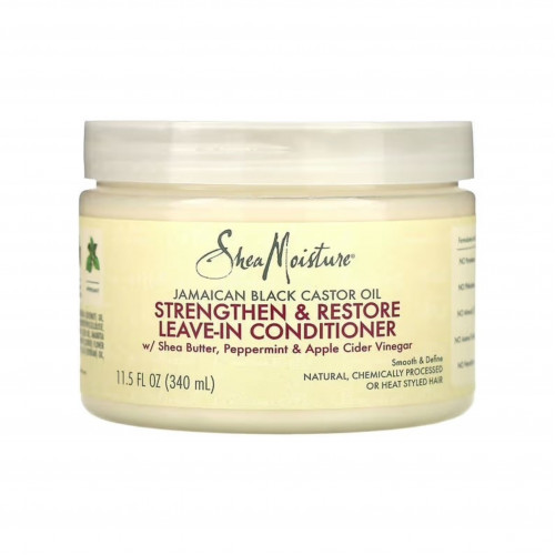 شيا مويستر بلسم بدون شطف لتقوية وترميم الشعر بزيت الخروع الأسود الجامايكي 340مل شيا مويستر بلسم بدون شطف لتقوية وترميم الشعر بزيت الخروع الأسود الجامايكي 340مل