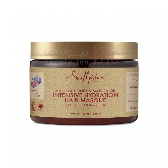 قناع الترطيب المكثف للشعر الجاف والتالف بزيت المافورا وعسل المانوكا من شيا مويستر 326جم قناع الترطيب المكثف للشعر الجاف والتالف بزيت المافورا وعسل المانوكا من شيا مويستر 326جم