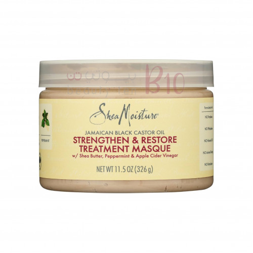 زيت خروع أسود جامايكي، قناع علاجي للتقوية والتجديد من شيا مويستر 326جم زيت خروع أسود جامايكي، قناع علاجي للتقوية والتجديد من شيا مويستر 326جم