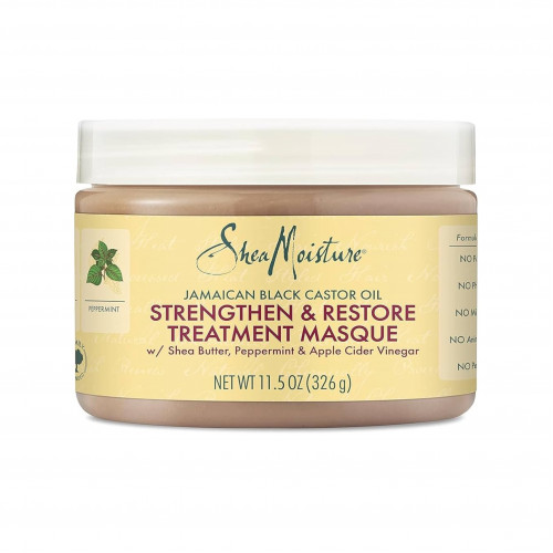 زيت خروع أسود جامايكي، قناع علاجي للتقوية والتجديد من شيا مويستر 326جم زيت خروع أسود جامايكي، قناع علاجي للتقوية والتجديد من شيا مويستر 326جم