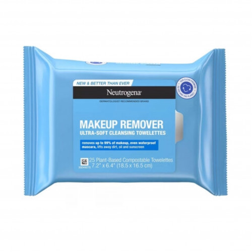 مناديل الوجه للتنظيف وازالة المكياج من نيتروجينا