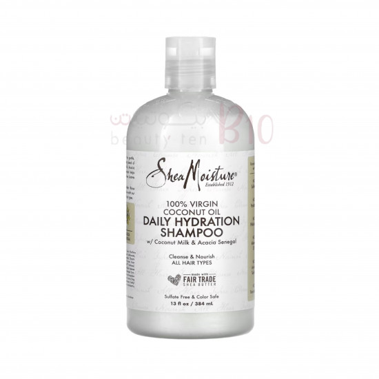 شامبو الترطيب اليومي بزيت جوز الهند البكر 100٪ من شيا مويستر-384مل شامبو الترطيب اليومي بزيت جوز الهند البكر 100٪ من شيا مويستر-384مل