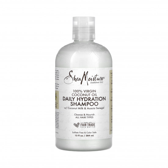 شامبو الترطيب اليومي بزيت جوز الهند البكر 100٪ من شيا مويستر-384مل شامبو الترطيب اليومي بزيت جوز الهند البكر 100٪ من شيا مويستر-384مل