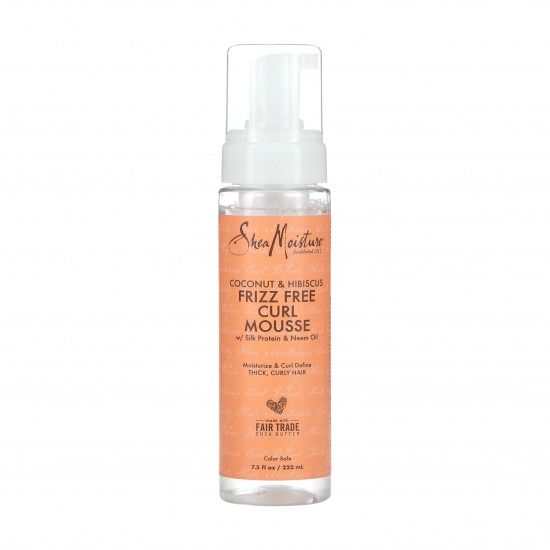 شيا مويستر رغوة لشعر مموج بدون هيشان، جوز الهند والكركديه،222مل شيا مويستر رغوة لشعر مموج بدون هيشان، جوز الهند والكركديه،222مل