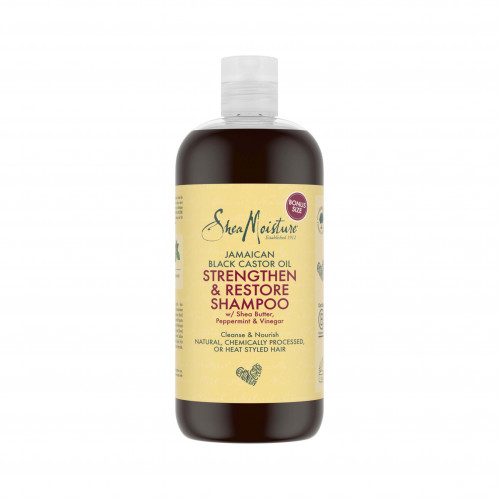 شامبو لتقوية الشعر وتجديده بزيت الخروع الاسود من شيا مويستر - 506مل