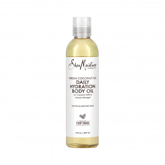 زيت الجسم للترطيب اليومي بزيت جوز الهند البكر من شيا مويستر - 237 مل زيت الجسم للترطيب اليومي بزيت جوز الهند البكر من شيا مويستر - 237 مل