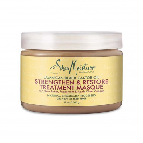 زيت خروع أسود جامايكي، قناع علاجي للتقوية والتجديد من شيا مويستر - 340 جم