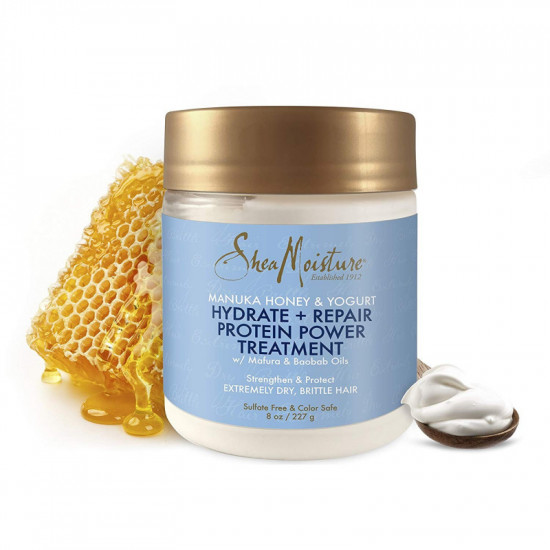 ماسك ترطيب الشعر بعسل مانوكا واللبن من شيا مويستر - 227 جم ماسك ترطيب الشعر بعسل مانوكا واللبن من شيا مويستر - 227 جم