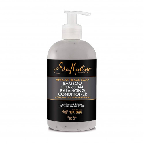 شيا مويستر بلسم فحم الخيزران الأسود الأفريقي للترطيب 384 مل - حصري