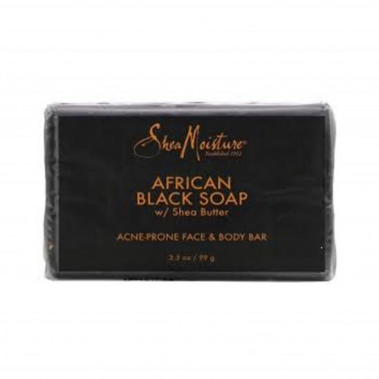 قالب صابون اسود افريقي بزبدة الشيا للبشرة والجسم من شيا مويستر - 99 غ قالب صابون اسود افريقي بزبدة الشيا للبشرة والجسم من شيا مويستر - 99 غ