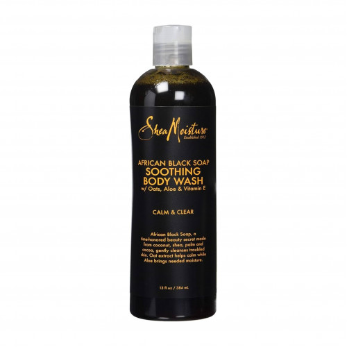 جل استحمام صابون أسود أفريقي مهدئ من شيا مويستر - 384 مل جل استحمام صابون أسود أفريقي مهدئ من شيا مويستر - 384 مل