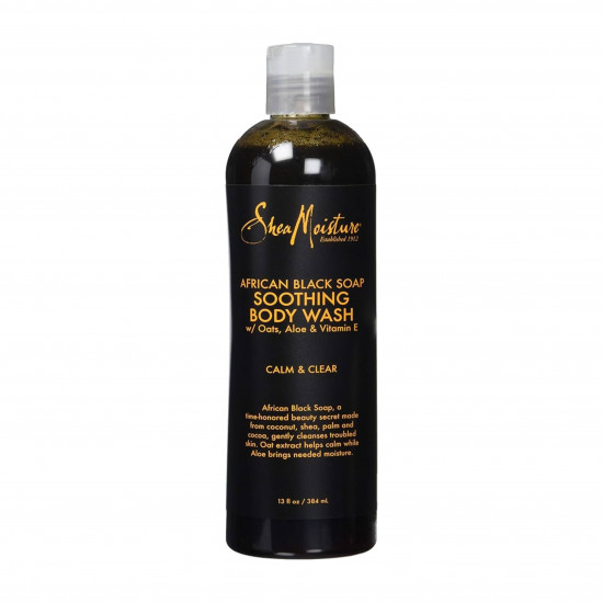 جل استحمام صابون أسود أفريقي مهدئ من شيا مويستر - 384 مل جل استحمام صابون أسود أفريقي مهدئ من شيا مويستر - 384 مل