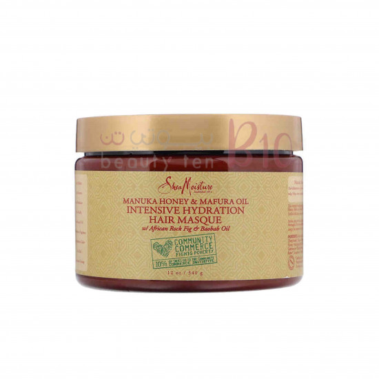 قناع لترطيب الشعر بعسل المانوكا وزيت المافورا من شيا مويستر - 340 جم قناع لترطيب الشعر بعسل المانوكا وزيت المافورا من شيا مويستر - 340 جم