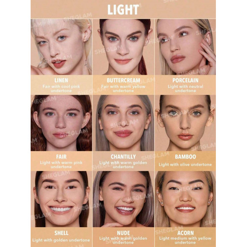 بودرة فاونديشن عالية التغطية والتركيز من شيجلام-بتر كريم بودرة فاونديشن عالية التغطية والتركيز من شيجلام-بتر كريم