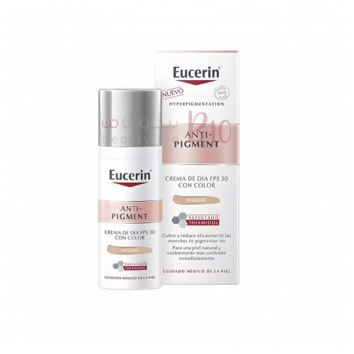 كريم واقي شمس نهاري بعامل حماية 30 مضاد للتصبغ (لون متوسط)من يوسرين 50مل كريم واقي شمس نهاري بعامل حماية 30 مضاد للتصبغ (لون متوسط)من يوسرين 50مل