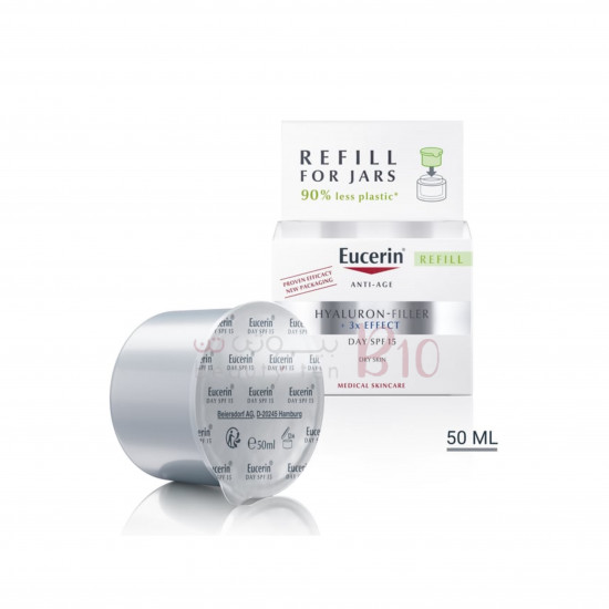 هيالورون فيلر ايفيكت كريم الوجه النهاري بعامل حماية 15 من يوسرين 50مل هيالورون فيلر ايفيكت كريم الوجه النهاري بعامل حماية 15 من يوسرين 50مل