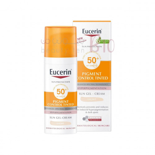 جل كريم واقي شمس مضاد تصبغات مع لون فاتح من  يوسرين - 50مل جل كريم واقي شمس مضاد تصبغات مع لون فاتح من  يوسرين - 50مل