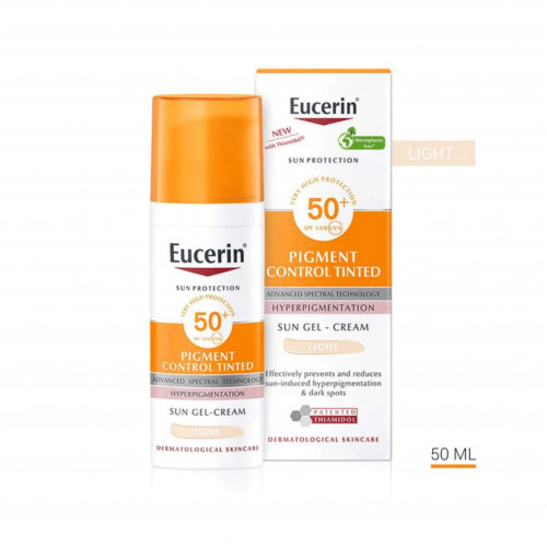 جل كريم واقي شمس مضاد تصبغات مع لون فاتح من  يوسرين - 50مل جل كريم واقي شمس مضاد تصبغات مع لون فاتح من  يوسرين - 50مل