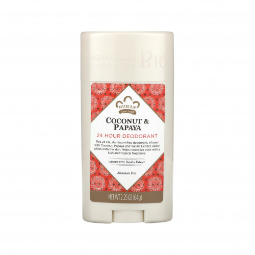 مزيل العرق 24 ساعة بجوز الهند والبابايا من نوبيان هيرتج 64ج مزيل العرق 24 ساعة بجوز الهند والبابايا من نوبيان هيرتج 64ج