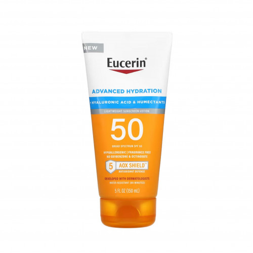 دهان واقي من الشمس بعامل حماية من الشمس 50، خالٍ من العطور من يوسرين -150 مل دهان واقي من الشمس بعامل حماية من الشمس 50، خالٍ من العطور من يوسرين -150 مل