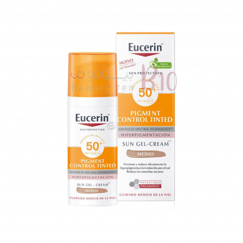 جل كريم واقي شمس مضاد تصبغات مع لون وسط يوسرين - 50مل جل كريم واقي شمس مضاد تصبغات مع لون وسط يوسرين - 50مل