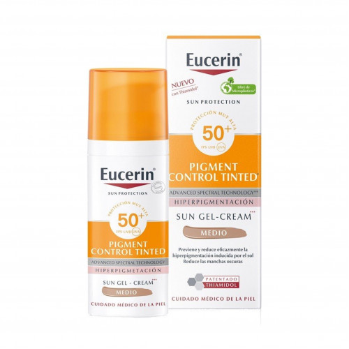 جل كريم واقي شمس مضاد تصبغات مع لون وسط يوسرين - 50مل جل كريم واقي شمس مضاد تصبغات مع لون وسط يوسرين - 50مل