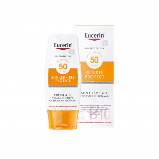 كريم جل واقي من الشمس بعامل حماية من الشمس SPF50 يوسرين - 150 مل كريم جل واقي من الشمس بعامل حماية من الشمس SPF50 يوسرين - 150 مل