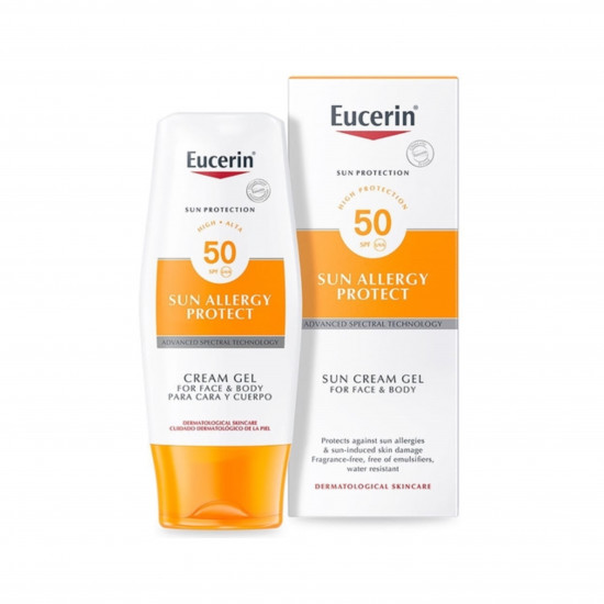 كريم جل واقي من الشمس بعامل حماية من الشمس SPF50 يوسرين - 150 مل كريم جل واقي من الشمس بعامل حماية من الشمس SPF50 يوسرين - 150 مل