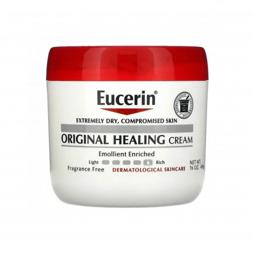 الكريم الأصلي العلاجي للبشرة شديدة الجفاف والمعرضة للخطر، خالٍ من العطور من يوسرين - 454 جم الكريم الأصلي العلاجي للبشرة شديدة الجفاف والمعرضة للخطر، خالٍ من العطور من يوسرين - 454 جم