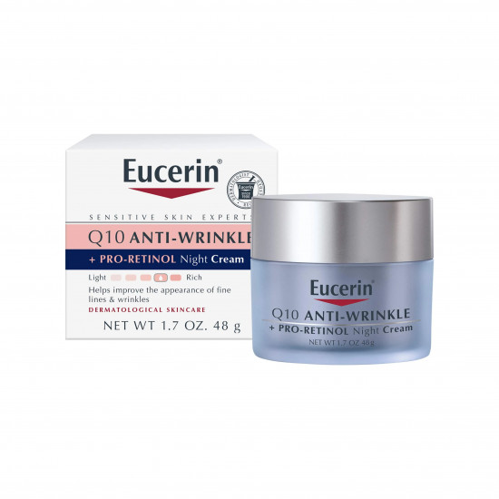 كريم ليلي مضاد للتجاعيد غني بالريتينول ومساعد إنزيم Q10 من يوسرين - 48 ج كريم ليلي مضاد للتجاعيد غني بالريتينول ومساعد إنزيم Q10 من يوسرين - 48 ج