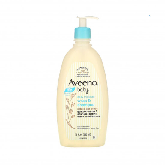 شامبو وغسول للأطفال للترطيب اليومي بعطر خفيف - 532 مل شامبو وغسول للأطفال للترطيب اليومي بعطر خفيف - 532 مل