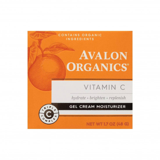 كريم جل مرطب بفيتامين سي من افالون اورجانيكس 48ج كريم جل مرطب بفيتامين سي من افالون اورجانيكس 48ج