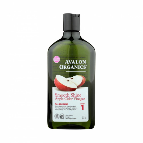 شامبو خل التفاح من افالون اورجانيك 325 مل