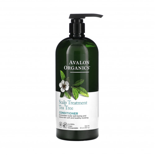 بلسم علاج فروة الرأس بشجرة الشاي من أفالون أورغانيكس - 907 جم بلسم علاج فروة الرأس بشجرة الشاي من أفالون أورغانيكس - 907 جم