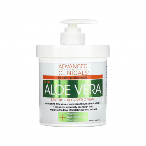 كريم التهدئة والترطيب بالالوفيرا من ادفانس كلينيكلز 454جم