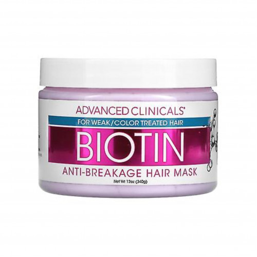 قناع البيوتين لاصلاح الشعر  والتقصف من ادفانس كلينيكلز 340جم قناع البيوتين لاصلاح الشعر  والتقصف من ادفانس كلينيكلز 340جم