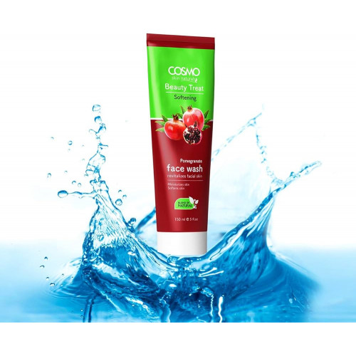 كوزمو بيوتي تريت تنعيم الرمان غسل الوجه والرقبة 150 مل