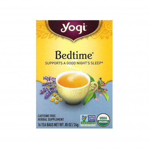 شاي وقت النوم خالٍ من الكافيين، 16 كيس شاي (24 جم) شاي وقت النوم خالٍ من الكافيين، 16 كيس شاي (24 جم)