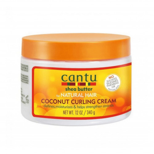 كريم للشعر المجعد بجوز الهند الطبيعي وزبدة الشيا من كانتو - 340 جم كريم للشعر المجعد بجوز الهند الطبيعي وزبدة الشيا من كانتو - 340 جم