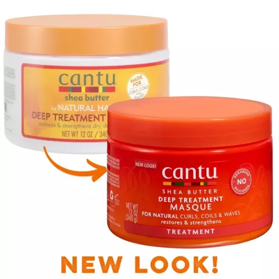 قناع العلاج العميق بزبدة الشيا للشعر الطبيعي من كانتو (340 جم) قناع العلاج العميق بزبدة الشيا للشعر الطبيعي من كانتو (340 جم)